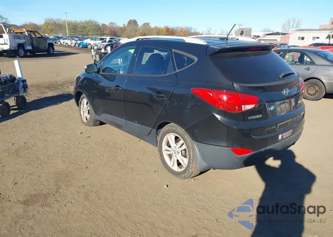 2012 Hyundai Tucson Gls from USA, damaged, VIN KM8JUCAC7CU395290